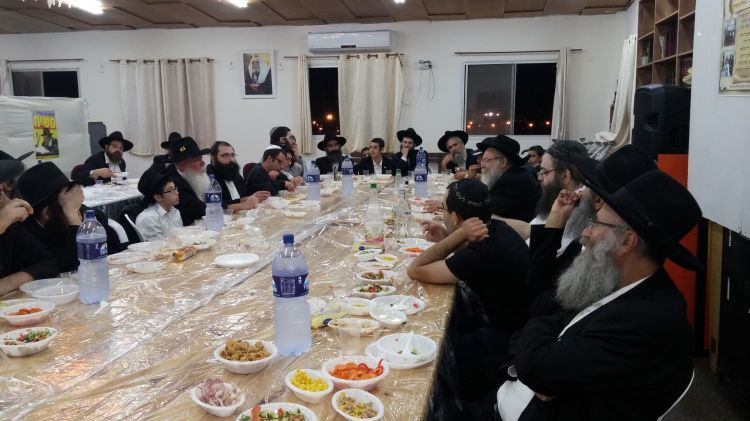 חיפה • הרב גינזבורג התוועד ב"שיכון חב"ד - נווה גאולה"